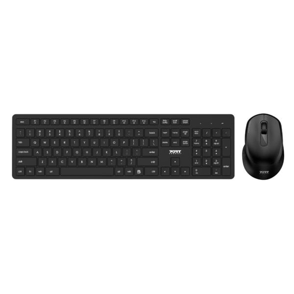 Port Wireless Keyboard + Mouse Combo