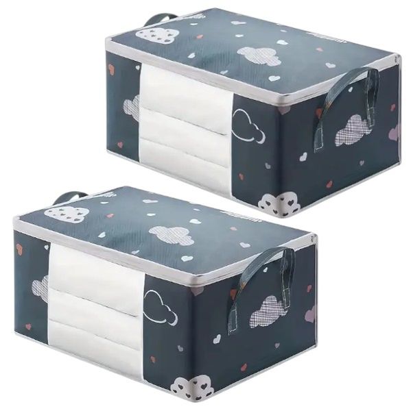 Quilt Cover Storage Bags - Medium-Sized - 2 Pack