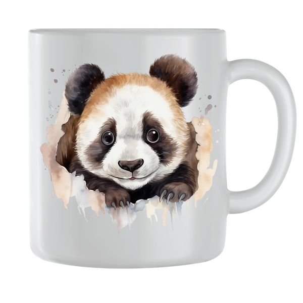 Panda Coffee Mug for Men Women Trendy Safari Graphic Cup Design Gift 162