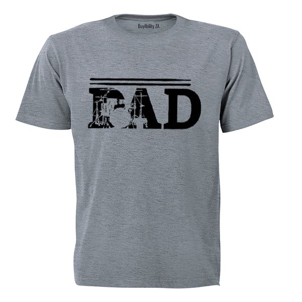 Drummer Dad - Adults - T-Shirt
