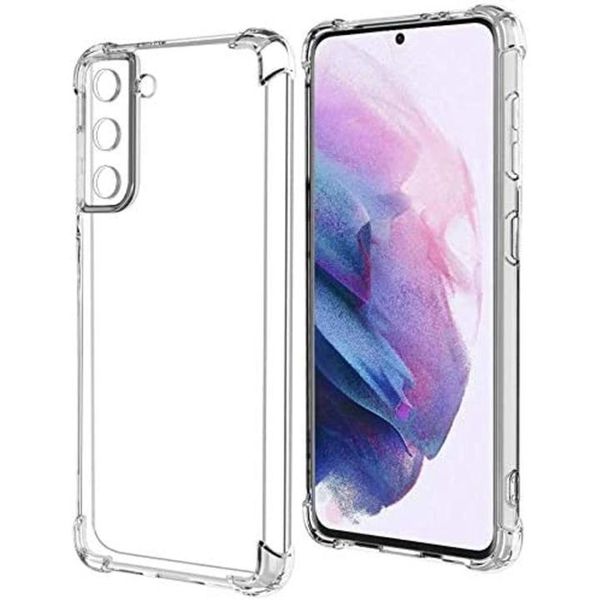 Shock proof TPU cover - Clear Compatible with Samsung S21FE