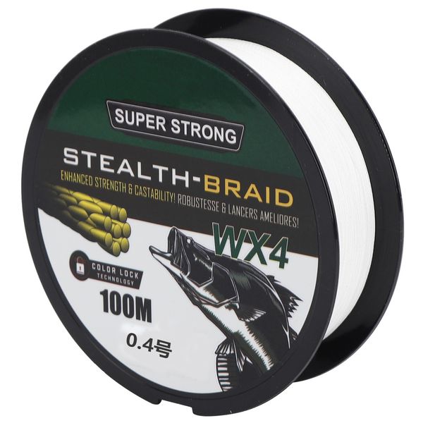 PE Fishing Line 100M 4-Weave Anti-Bite Lure Bait Tackle