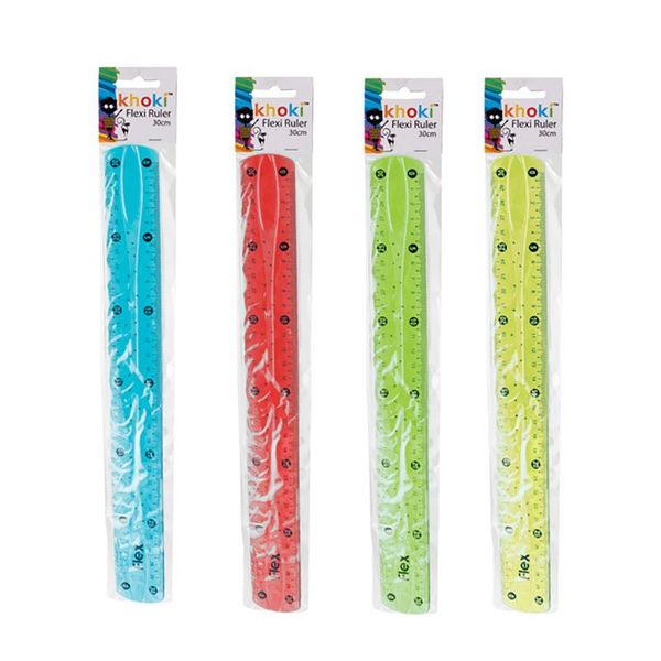 Bulk Pack x 8 Flexible Ruler - 30cm