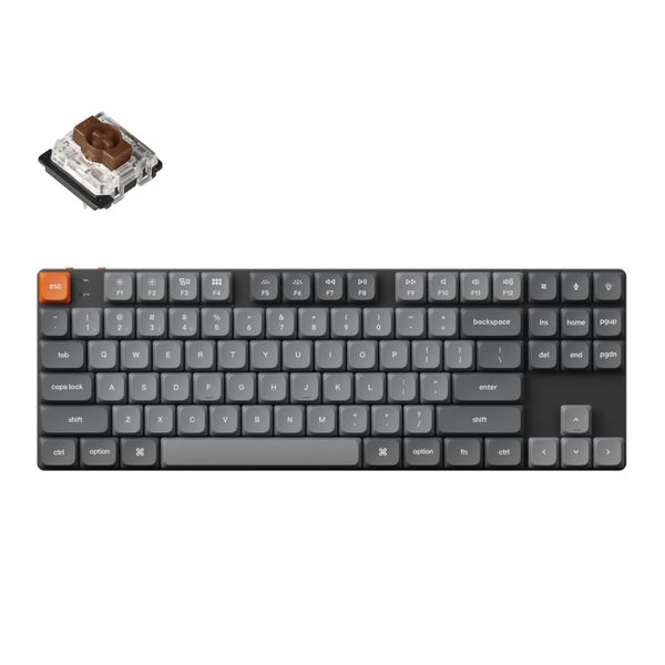 Keychron K1 Max QMK/VIA 80% Wireless Mechanical Keyboard | RED Switch