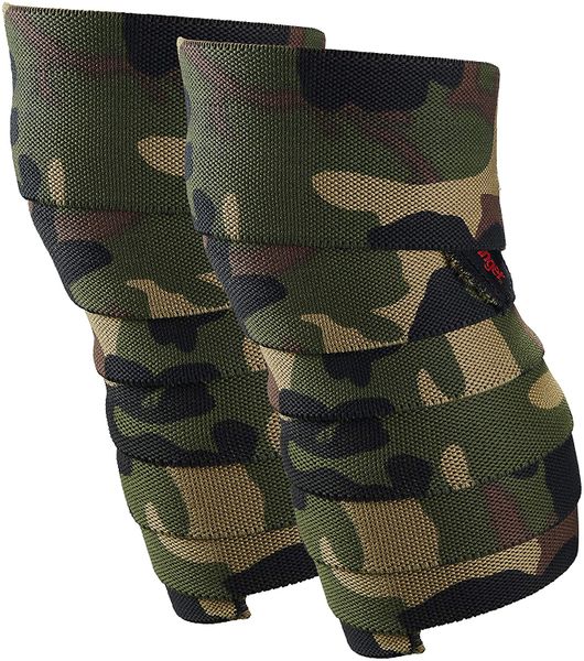 Harbinger Red Line 78-Inch Knee Wraps for Weightlifting (Pair)