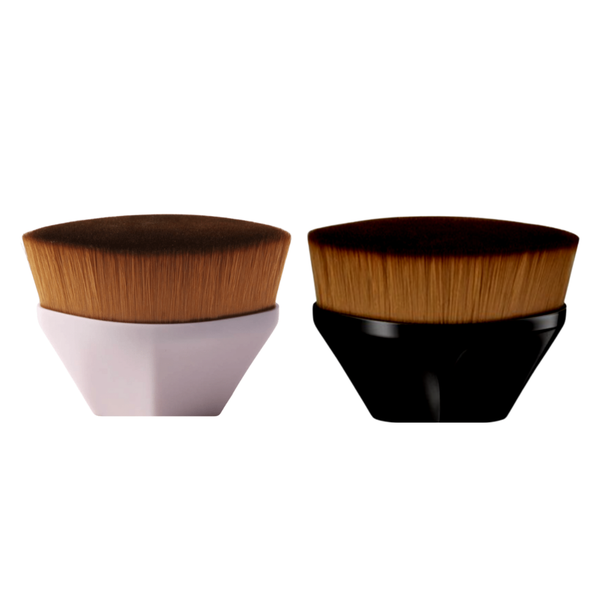 Ultra-Soft Beauty Blender Brush with Case Black &amp; Pink - Soul Beauty