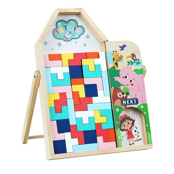 Yas Kids Wooden Puzzle Blocks