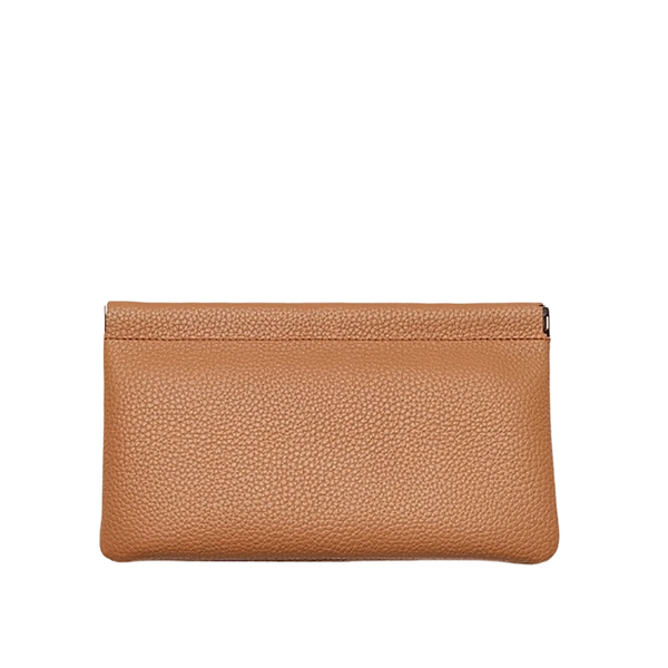 Vintage PU Long Wallet - Auto-Closing, Large &amp; Coin Compartments