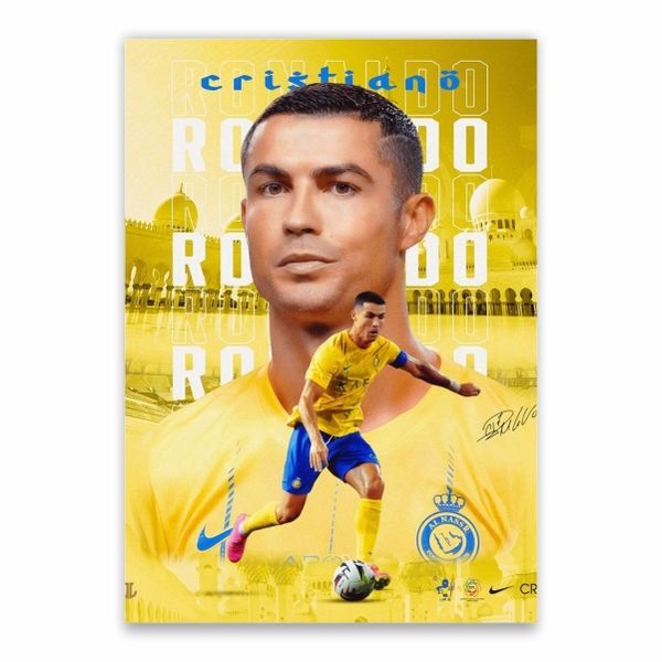 Cristiano Ronaldo Al Nassr Poster - A1