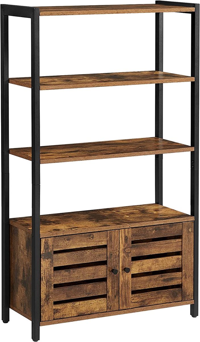 Bookshelf Storage with 3 Shelves and 2 Doors Shop Today. Get