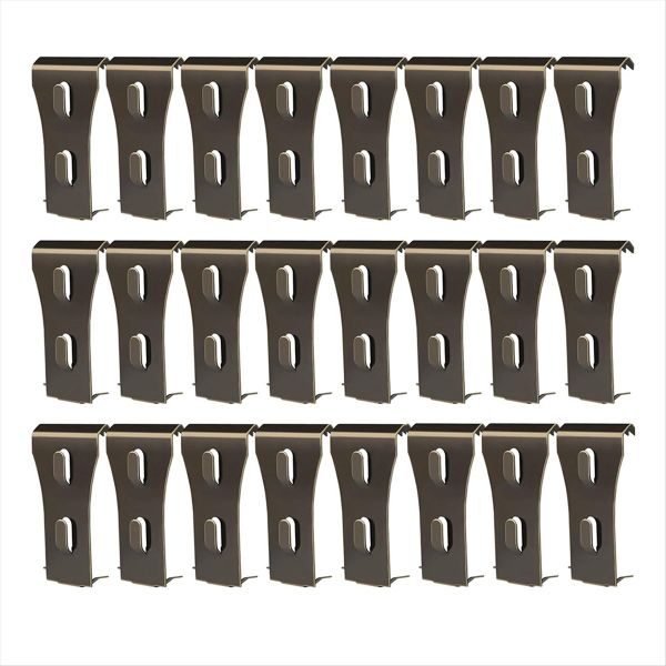 24Pcs Brick Wall Clips Brick Hook Clips Steel Brick Hanger