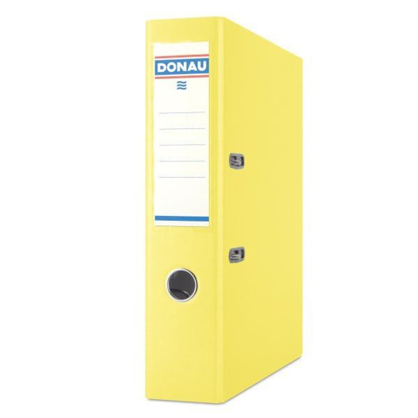 Donau Lever Arch File A4 75mm - Yellow