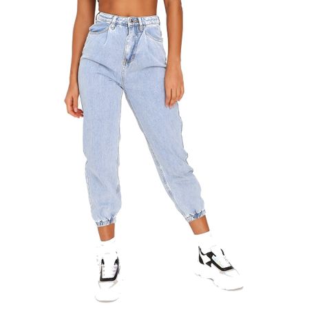 baggy cuffed jeans