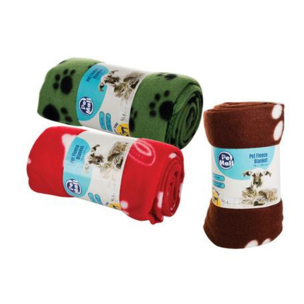 Warm &amp; Cozy Pet Blanket Fleece 76x100cm