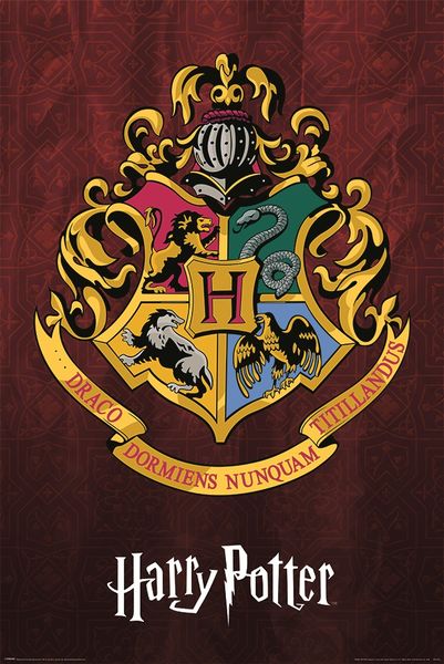 Harry Potter - Hogwarts School Crest Poster
