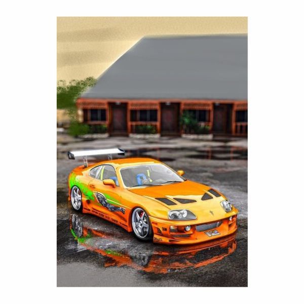 Fast And Furious Toyota Supra - A1 Poster