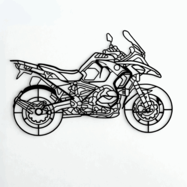 GS 1200/1250 Wall Art - Perfect Garage Decor - Black