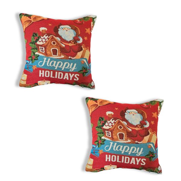 Classic Christmas Pillow Decoration. Decorate Christmas with style