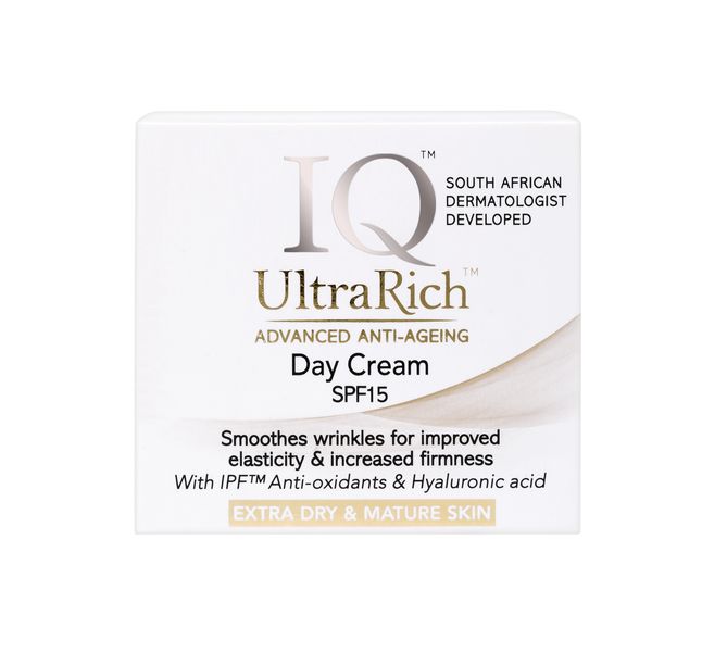 IQ UltraRich Advanced Anti-Ageing Day Cream SPF15 - 50ml
