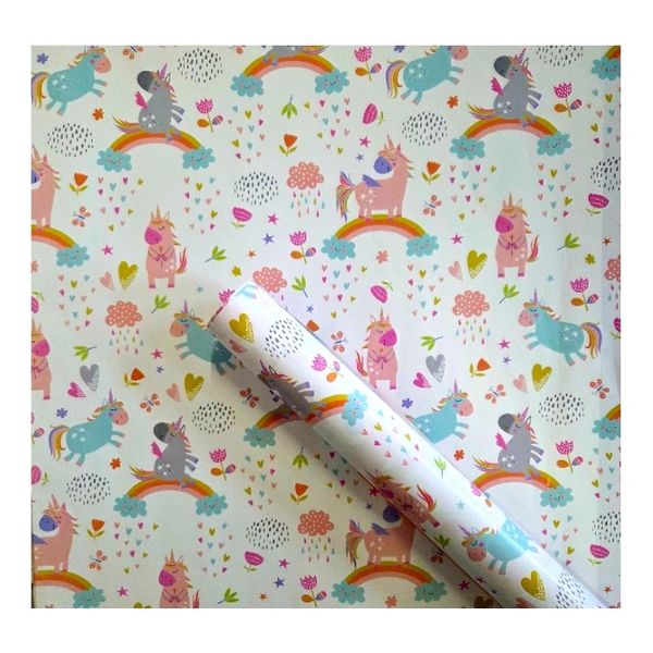 Unicorn Dreams Wrapping paper - 10m roll