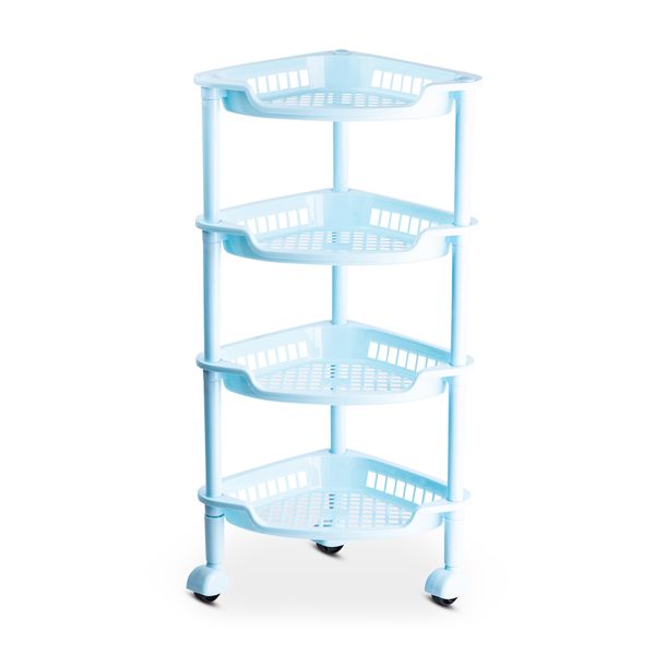 Cape Lighthouse - Shelf - Storage Rack - 3-Tiered - BPA Free Plastic - Blue