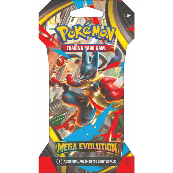 Pokemon Mega Evolution Sleeved Booster - Single (Collectable Item)