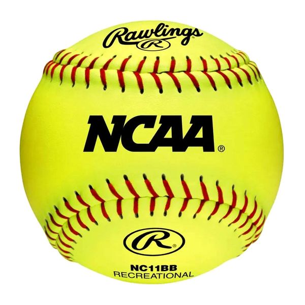 Softball Rawlings NCAA 11 Inch Recreational Training Fastpitch Ball