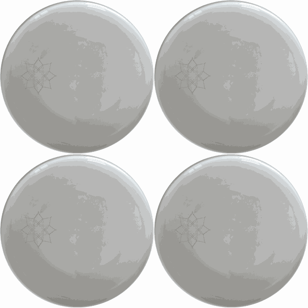 Islamic Imagery Dinner Plate Set of 4 - Range 1