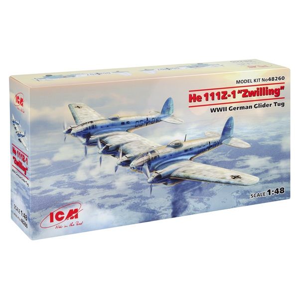 ICM48260 1/48 He 111Z-1 "Zwilling