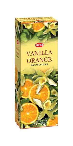 Hem Incense Sticks - Vanilla Orange - 6's