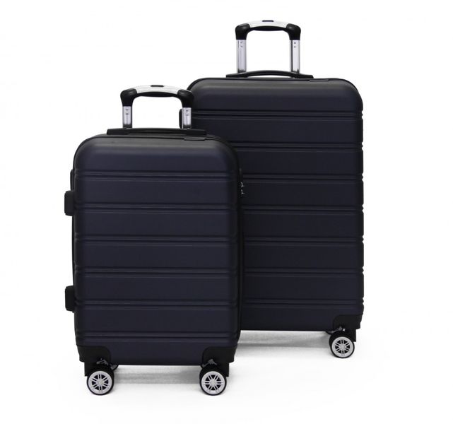 Side Kick - Topaz 2 Piece Luggage Set - Blue
