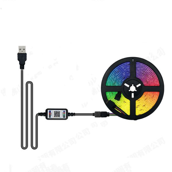 5M USB 5050 SMD RGB LED Strip Light With APP Control