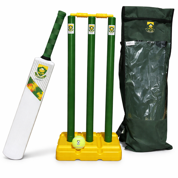 Protea Cricket Set Size 3 - Junior Outdoor Cricket Practice Set