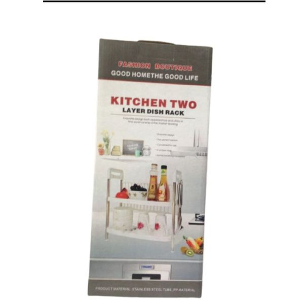 Kitchen Two Layer Dish Rack