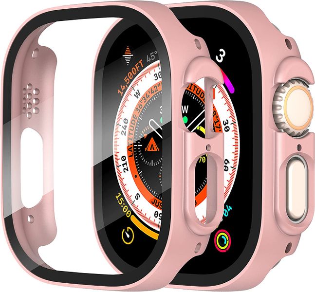 Protective Case for Apple Watch Ultra 49mm-Rose Gold