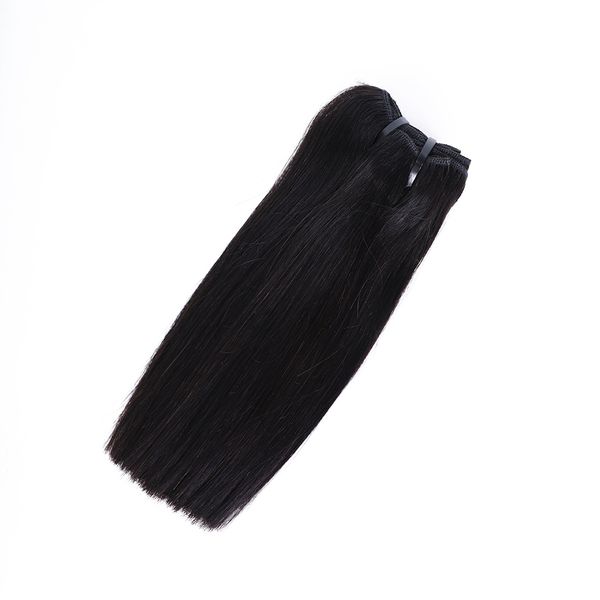 Joedir Brown Straight Peruvian Human Hair Bundles 8-14In Virgin Hair Weave