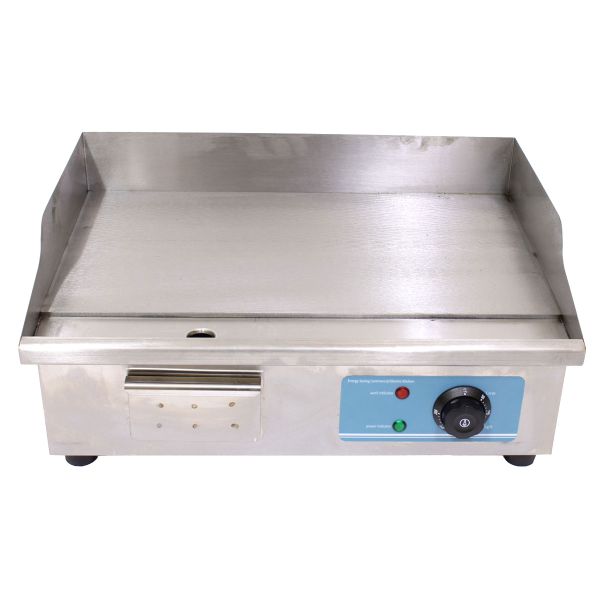 Flat Top Table Top Electric 3000w Grill - Stainless Steel