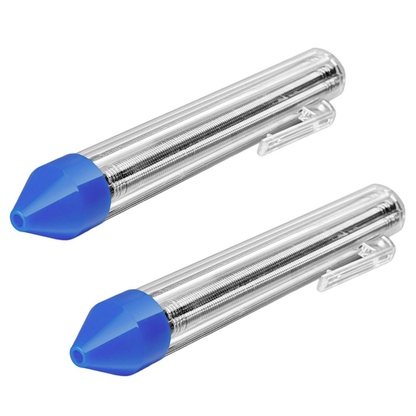 AICOM - 2PCS Lead-Free Solder Wire Pens 17g 1mm Sn99.3/Cu0.7 with Cartridge