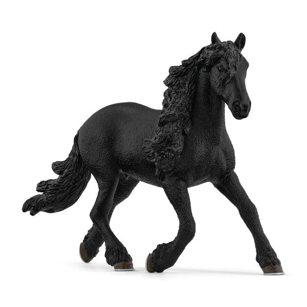 Schleich Horse Club - Friesian Stallion (11cm Tall)