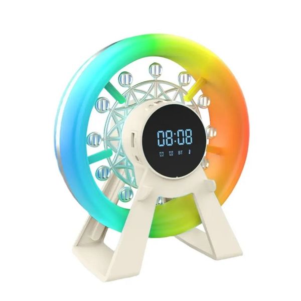 Desktop LED Light Ferris Wheel Bluetooth Speaker with Touch Control