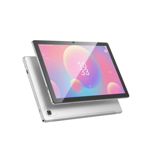 A8 Android Tablet 10.1" IPS Touchscreen - Silver (6GB RAM, 128GB Storage)