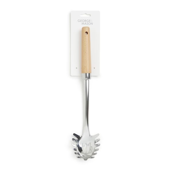 George &amp; Mason - Spaghetti Spoon with Wood Handle