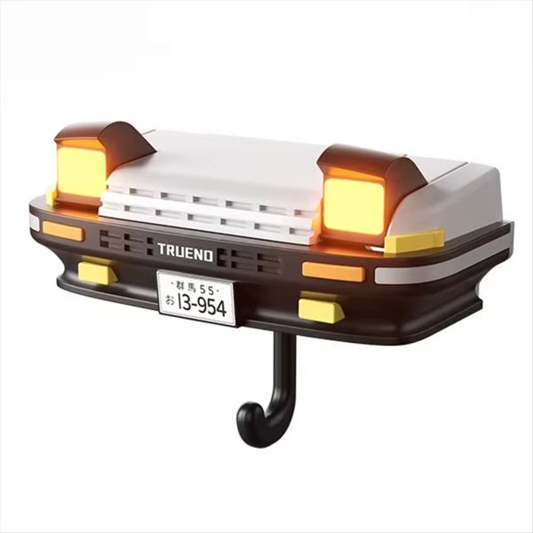 Car Key Holder Decor Wall-Mounted Key Hook Headlight Key Hook for Car Enthu