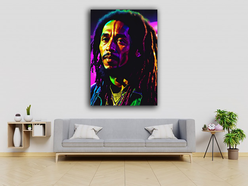 Bob Marley Canvas Wall Art - 0056