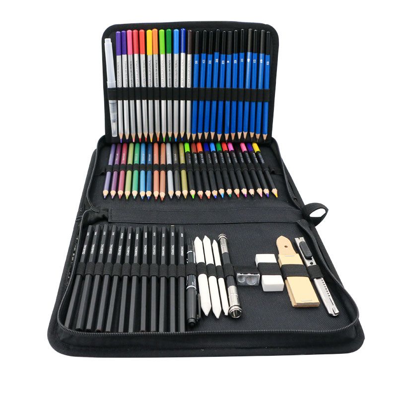 BubbleBean - Charcoal & Colour Sketch Set | Shop Today. Get it Tomorrow ...