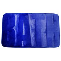 Royal Homeware Microfibre Rectangular Retro Bath Mat