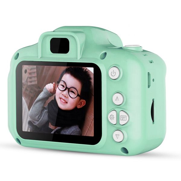 1080P Kids Camera with Microphone and 2" Screen - Pink