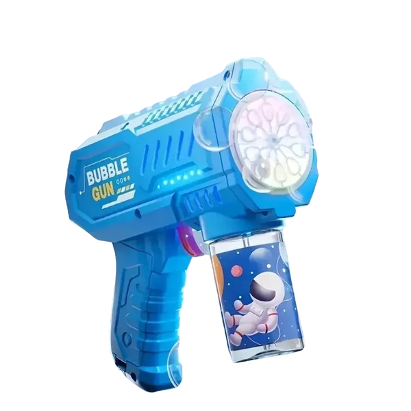 Kids Electric Bubble Gun Automatic Soap Blower-10 Holes