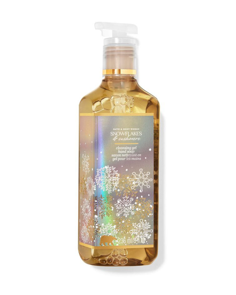 Bath &amp; Body Works snowflakes and cashmere hand soap