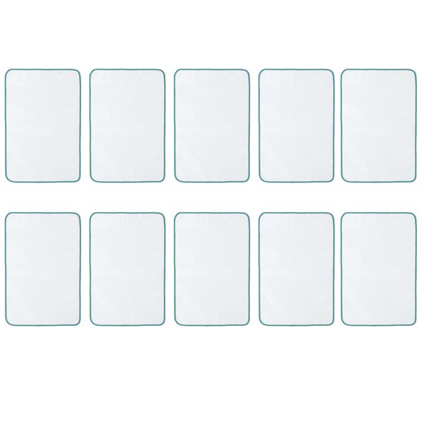 10 Piece Of 40cm x 60cm Heat-Resistant Protective Mesh Ironing Cloths Set